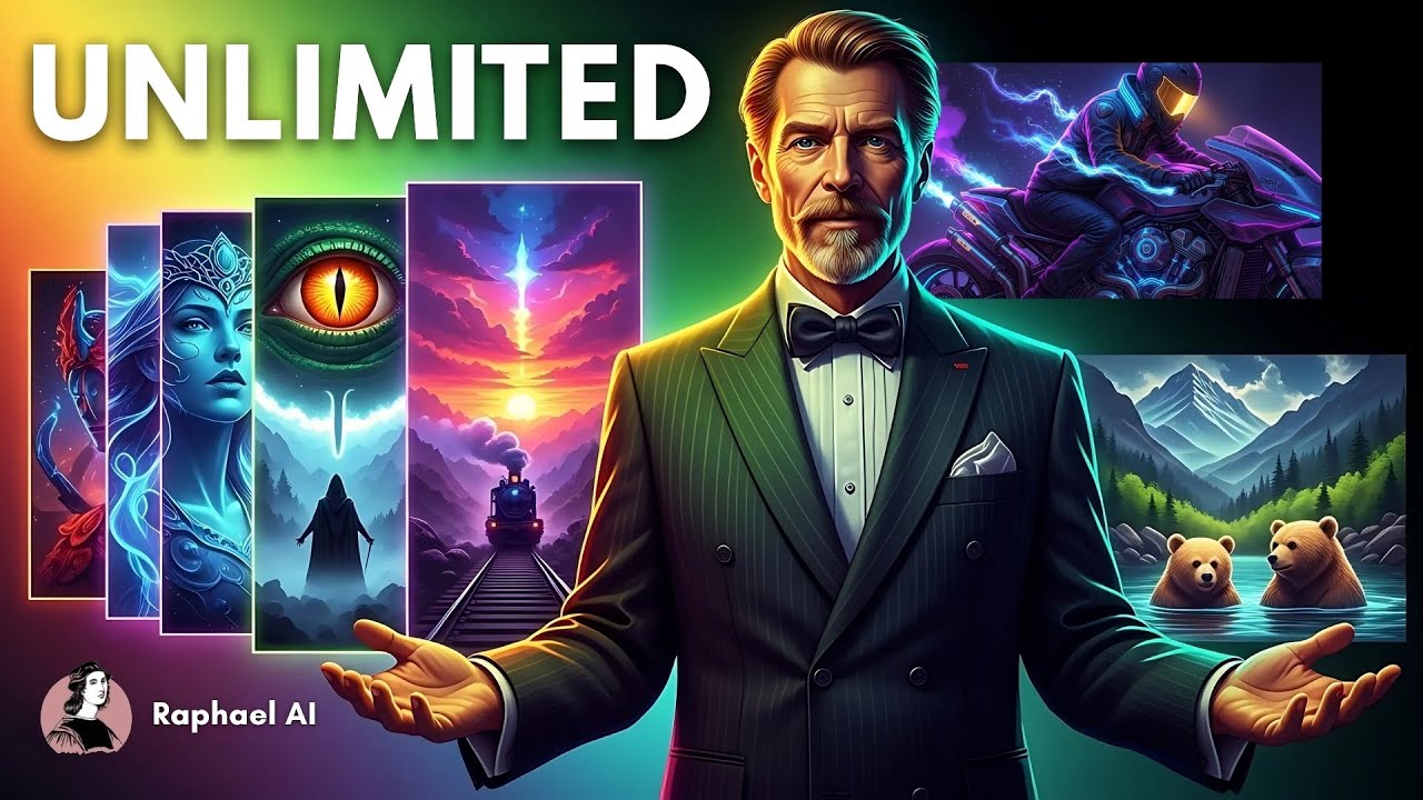 Raphael AI Tutorial: Free and Unlimited AI Image Generator