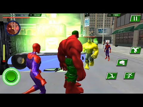 Multiple Superheroes - Monster Hero Crime City Vs Spider Hero Revenge Fight Best Android GamePlay