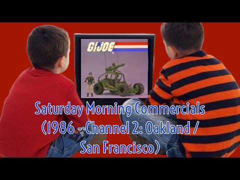 Saturday Morning Commercials (1986-Channel 2)