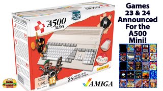 Amiga A500 Mini - Games 23 & 24 Revealed and Played!