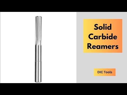 Solid Carbide Reamers | DIC Tools | Dedicated Impex Co.
