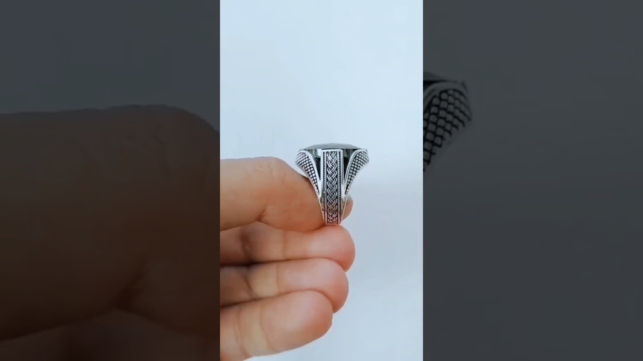 Men's Silver Ring | Pure Silver Jewels #MensRing #SilverJewelry #Sterlingsilver #PakistanJewelry