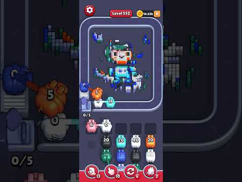 Pixel Flow Level 552 Walkthrough