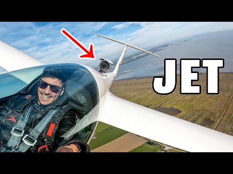 My FIRST TIME flying a JET | LS4 Jet M&D Flugzeugbau