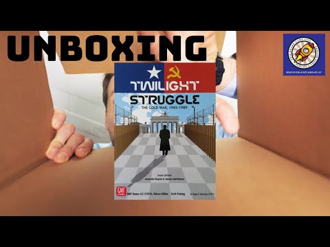 Twilight Struggle Deluxe 8th Edition Unboxing