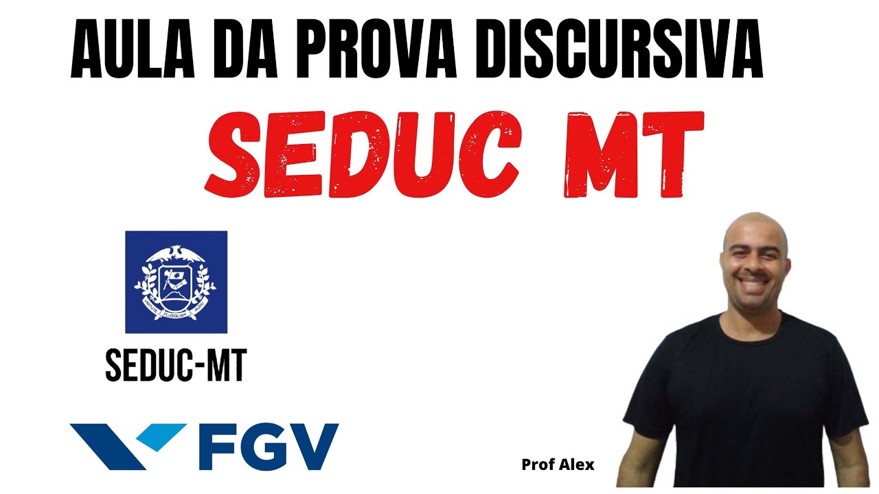 SEDUC -MT- DISCURSIVE TEST - Ready model