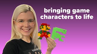 Design & 3D-Print Your Own 8-bit Gaming Figures
