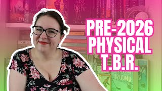 what's left of my pre-2026 physical tbr