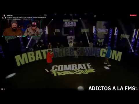PAPO REACCIONA A JOTA VS TODOS/COMBATE FREESTYLE Pijota