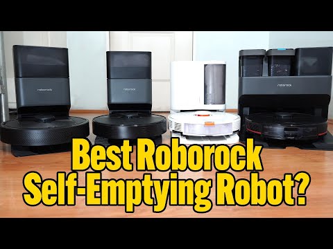 Roborock Self Emptying Robot Vacuum Comparison: Q5+ vs. Q7 Max+ vs. S7+ vs. S7 MaxV Ultra
