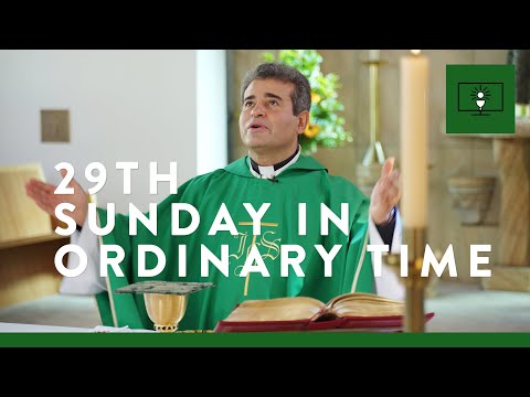MASS FOR YOU AT HOME with Fr Mark De Battista – 29th Sunday in Ordinary Time [Yr C]