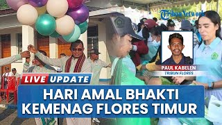 Bazar Murah hingga Doorprize Meriahkan Hari Amal Bhakti Kementerian Agama Flores Timur NTT