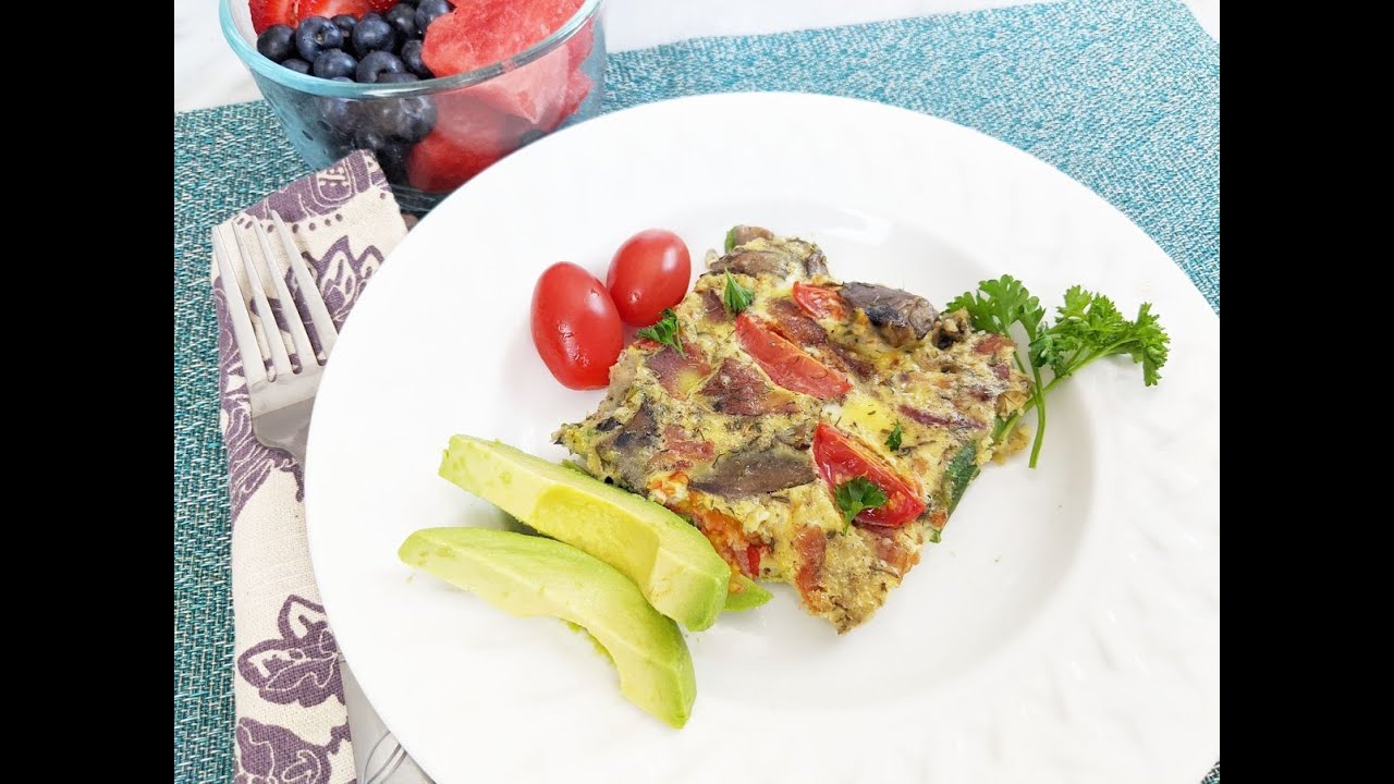 The Best Bacon, and Veggie Breakfast Casserole (Gluten-free) _The Flipping Spatula