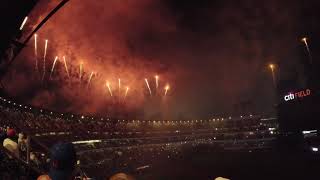 4K Fireworks Show At Citi Field| The Beatles Night #baseball #seattle #newyork