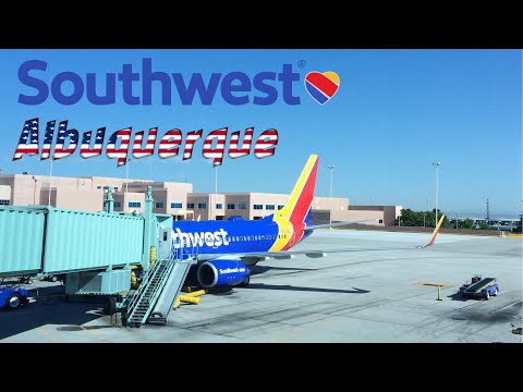 Landing at Albuquerque International Sunport (ABQ/KABQ)