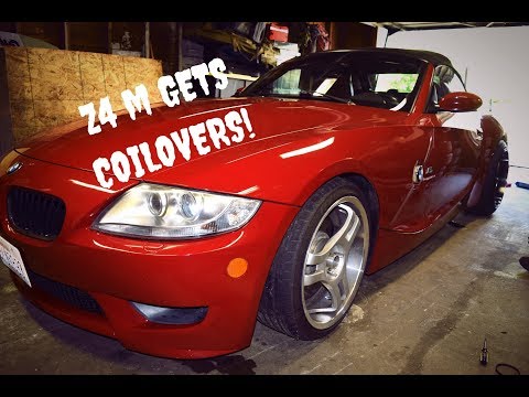 BMW Z4M COILOVER INSTALL!