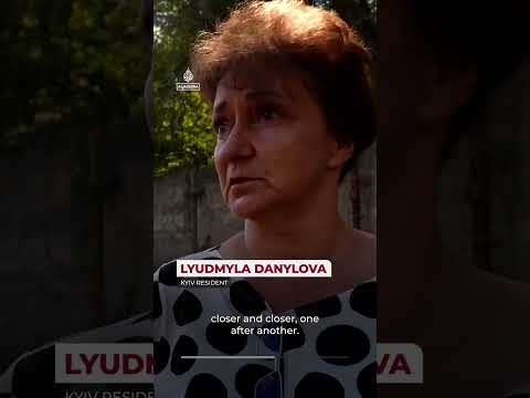 Deadly Russian missile barrage hits Kyiv in hours-long overnight attack | AJ #shorts