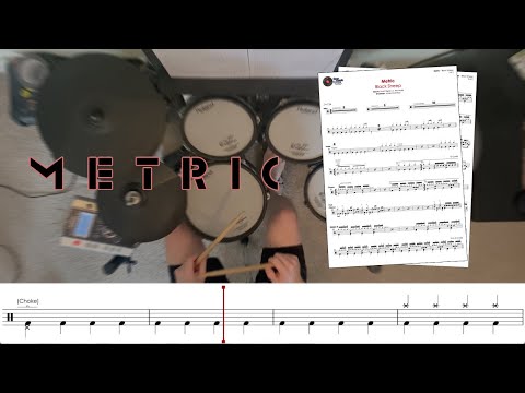 Metric - Black Sheep  - Transcription Available - Drum Cover by Chef Cook