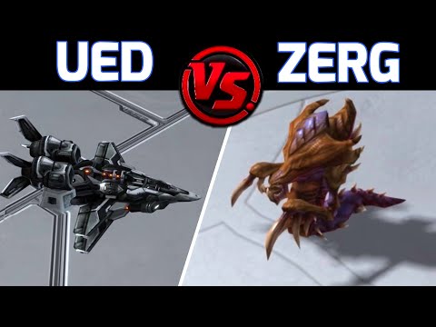 Fresh Meat! Unsuspecting Zerg vs UED Custom SCII Race