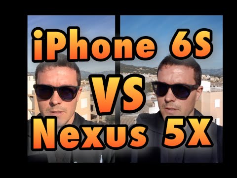 Cámara iPhone 6S VS Nexus 5X