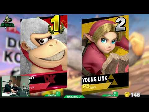 JADO (Young Link) vs Zefer (Donkey Kong) - EMUSC 71 Winners Finals