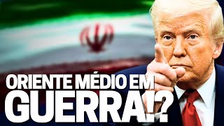 Trump ataca Síria e avisa - “estamos indo salvar o Irã”! Guerra geral no Oriente Médio?! Ataque Irã?