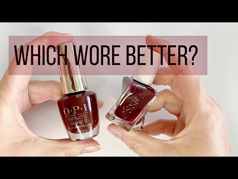 Comparing OPI and Essie | Watch Me Work
