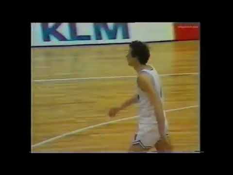 Drazen Petrovic 1986 Europe Cup Final Cibona Zagreb - Zalgiris Kaunas