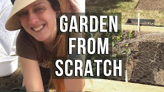 Garden from Scratch | Ep 01 | Cut Flower Bed, Square Foot Gardening