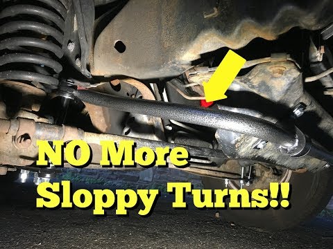 How to Install an Aftermarket Front Sway Bar | 1995 Ford F150