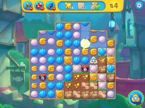 Fishdom level 7643 no boosters フィッシュダム ノーマル [Friend's]