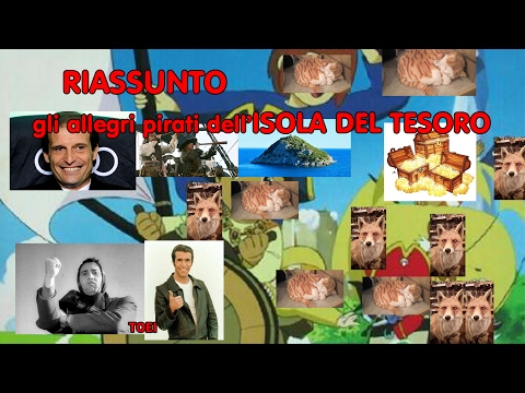 Riassunto: Gli allegri pirati dell'isola del tesoro