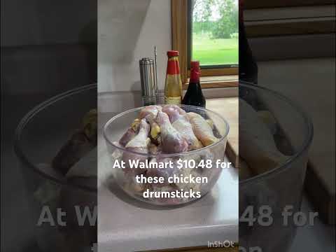 At Walmart $10.48 For These Chicken Drumsticks #short #shortvideo #youtube