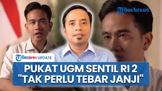 Pukat UGM Sentil Gibran yang Desak RUU Perampasan Aset agar Segera Dibahas: Tak Perlu Tebar Janji