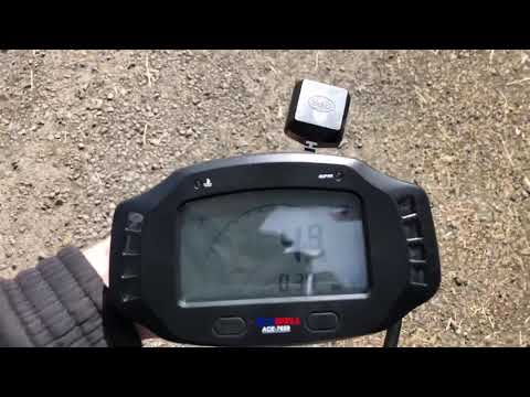 ACE-7659 operating with GPS speed sensor