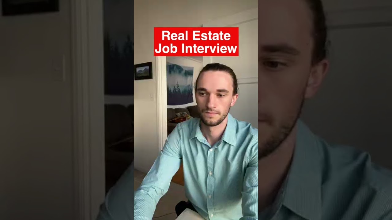 Real Estate Job Interview