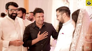 Puneeth Rajkumar At MLA N A Haris Daughter Marriage | Nalapad | Yash Radhika Pandit | Shivarajkumar video