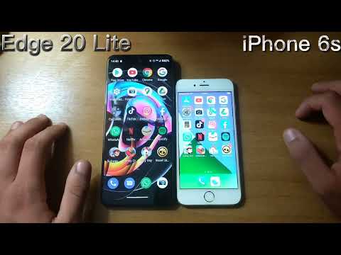⚡Motorola Moto Edge 20 Lite VS iPhone 6s | Speed Test⚡.