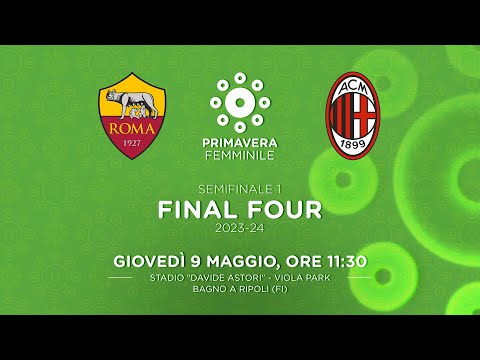 Roma-Milan - Final Four Campionato Primavera Femminile - Semifinale 1