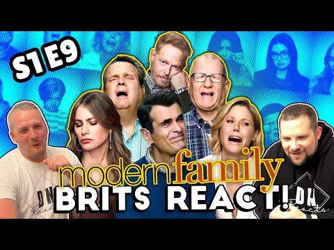 British Guys HILARIOUS Modern Family Reaction | Season 1 Episode 9 (Fizbo)