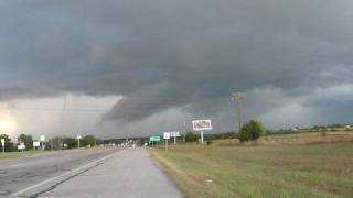 preview picture of video 'Thunderstorm Marlow, OK Oct8th2008'