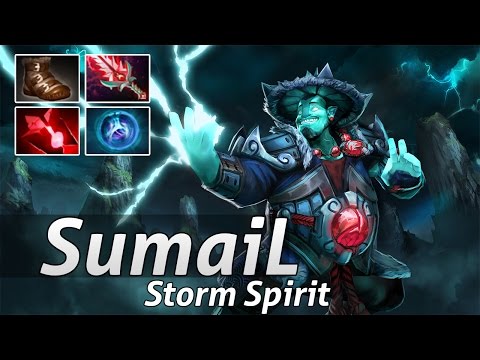 SumaiL Best Storm Spirit in world on The International 2016 EG vs Newbee