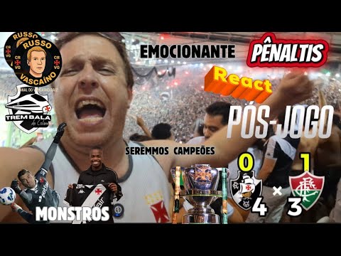 POST-GAME REACTION - FLU 1 (3X4) 0 VASCO / EXCITEMENT AND QUALIFICATION FOR THE BRAZILIAN CUP FIN...