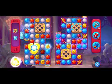 Fishdom Hard level 9735 no boosters フィッシュダム ハード