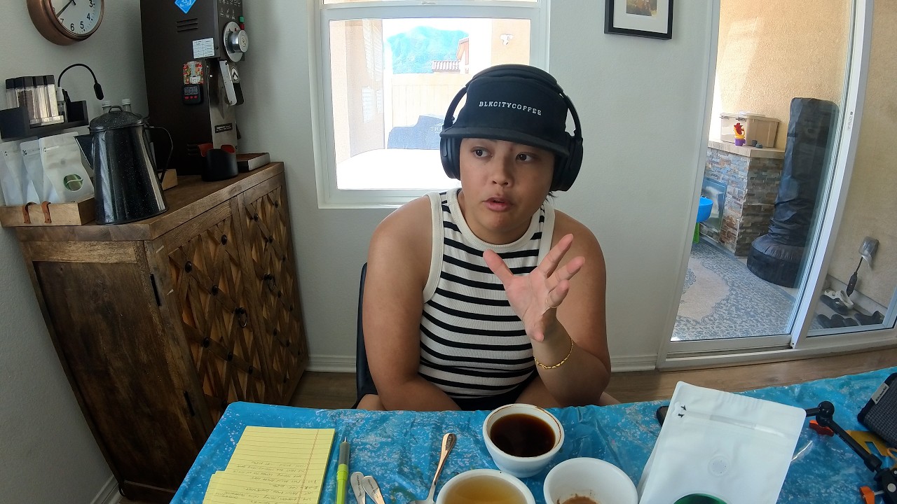 Pt  4   2nd batch Cupping of Gesha ft  Emerald Bean