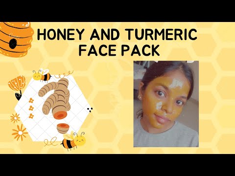 , title : 'Day5 DIY honey and turmeric face mask|Acne treatment face pack||2 ingredient face pack #shorts'