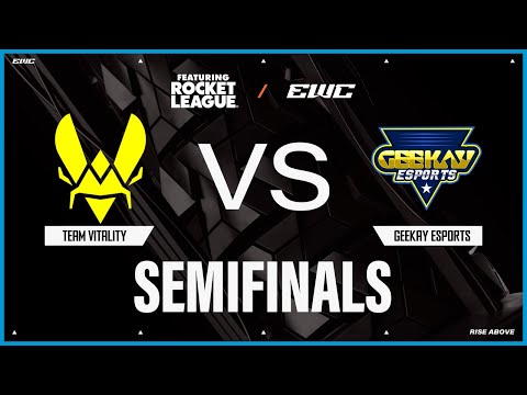 Team Vitality vs. Geekay Esports | Rocket League ft. at EWC 25 - Day 4 - Semifinals