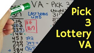 Pick 3 lottery | Virginia - For entertainment purposes only!