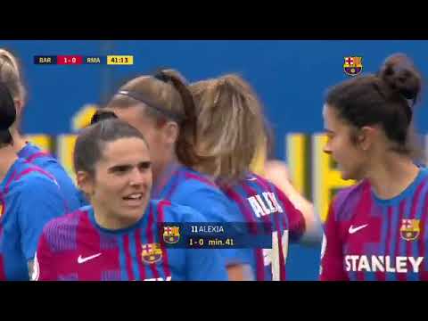 El primer gol de Alexia contra el Real Madrid  / FCB