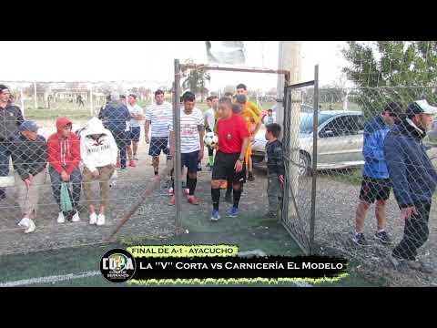 Final A-1 Ayacucho: La "V" Corta 8-6 Carnicería El Modelo